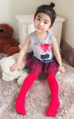Collants de danse classique pour filles, fins en velours- pour bébés de 0 à 15 ans