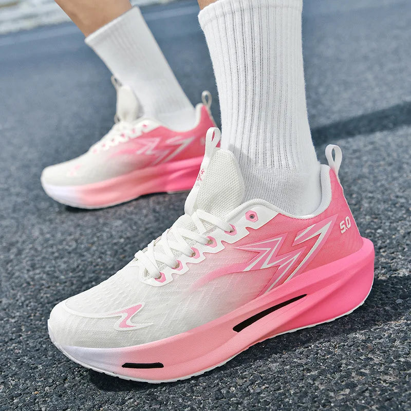 Chaussures de sport, de course et d'entraînement respirantes,  légères et amortissantes pour hommes.