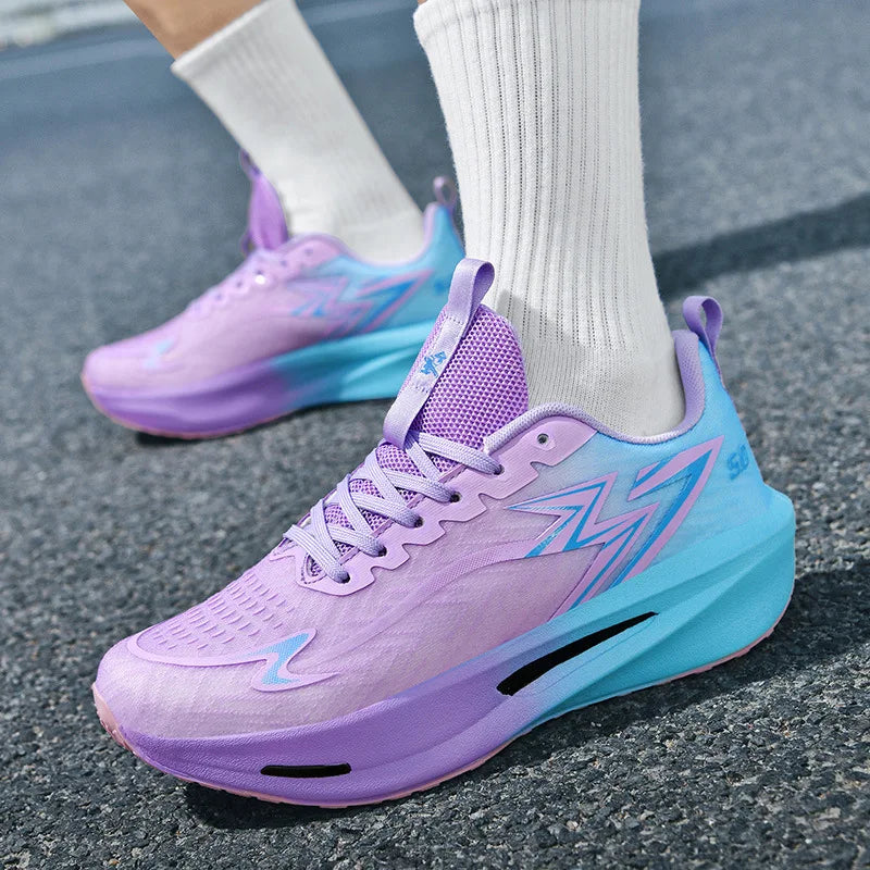 Chaussures de sport, de course et d'entraînement respirantes,  légères et amortissantes pour hommes.