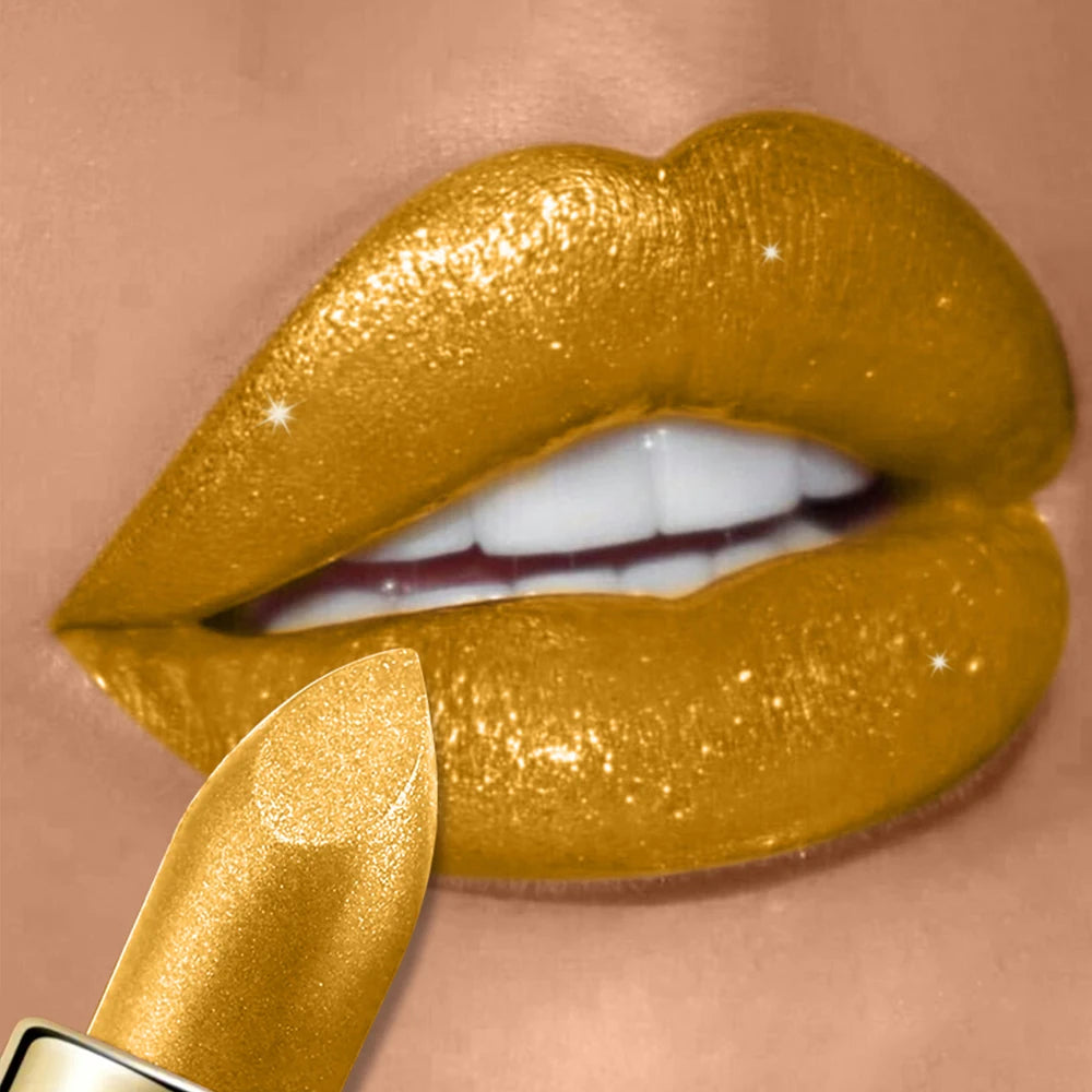 Rouge à lèvres brillant et hautement pigmenté, résistant aux taches, longue tenue, waterproof