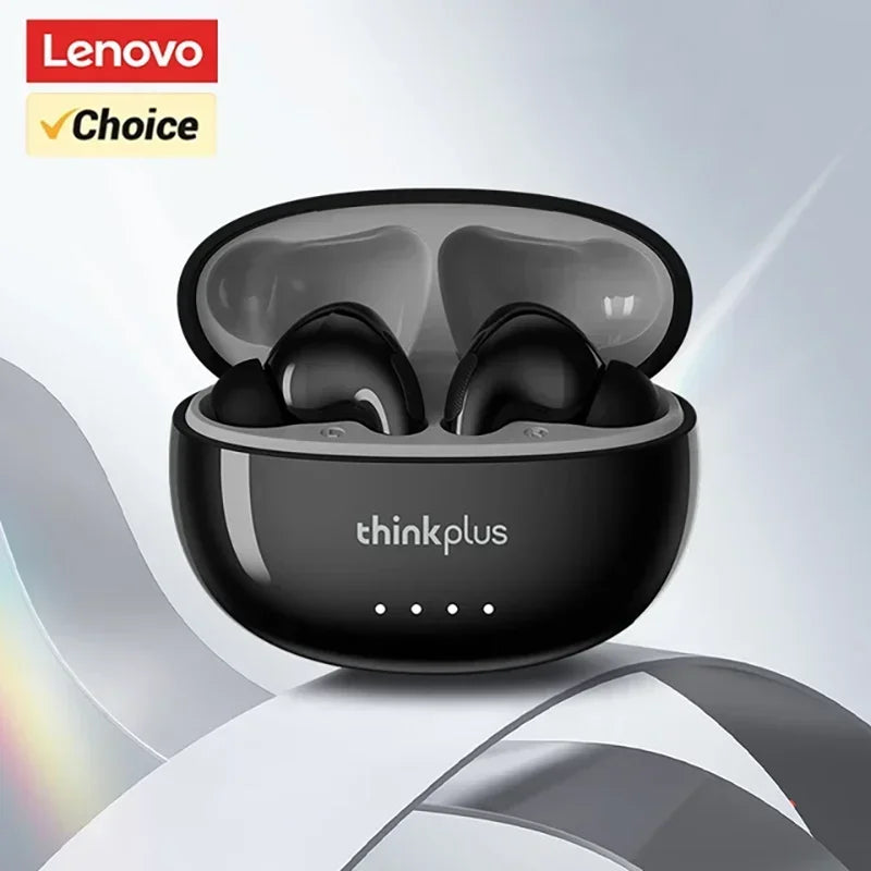 Écouteurs sans fil Lenovo LP5 PRO Bluetooth 5.4 TWS, son HiFi, idéaux pour le jeu et le sport, avec longue autonomie, commandes tactiles.