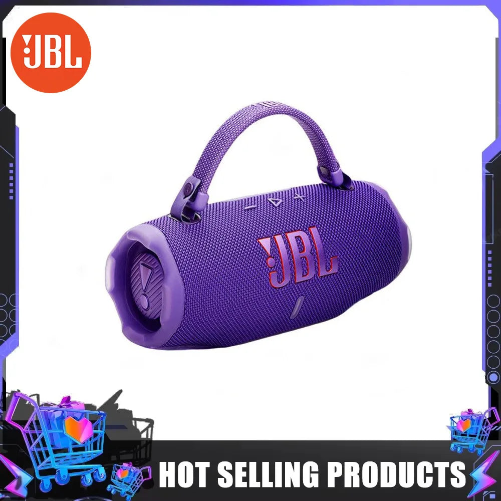 JBL Charge 6 Original‌ Enceinte sans fil étanche avec amplification des basses et tweeter de précision pour un son stéréo portable en extérieur‌