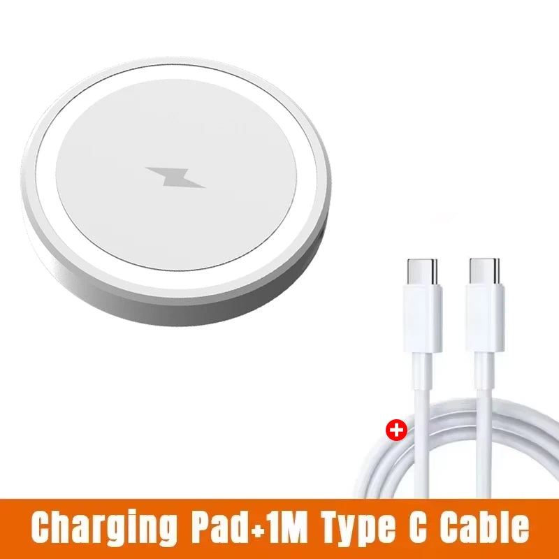 Chargeur magnétique sans fil 200 W pour iPhone  et AirPods - Station de charge rapide magnétique