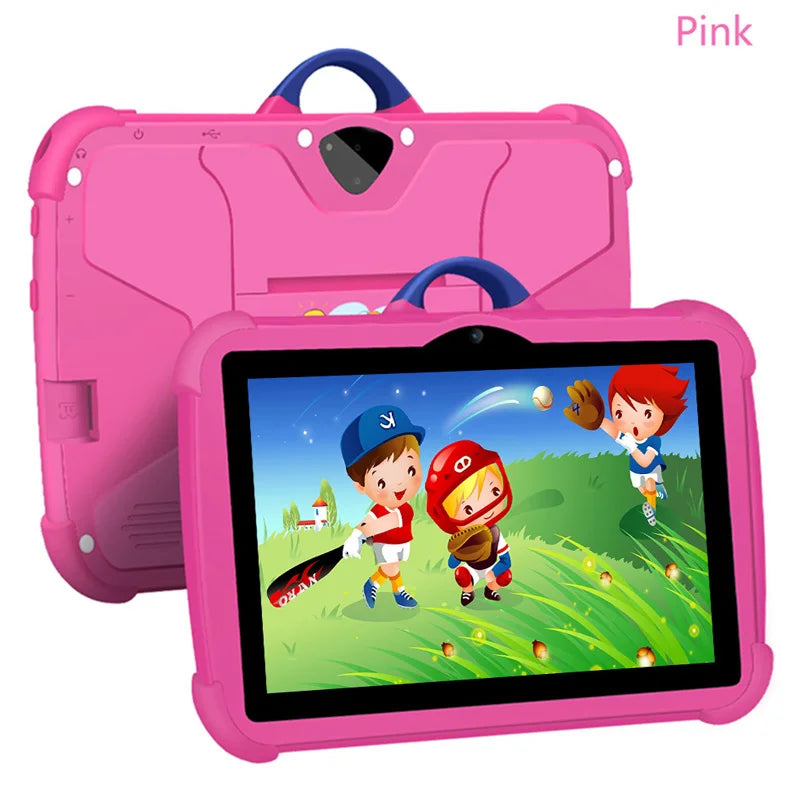 Nouvelle tablette 7 pouces 5G WiFi pour enfants - pour l'apprentissage et l'éducation