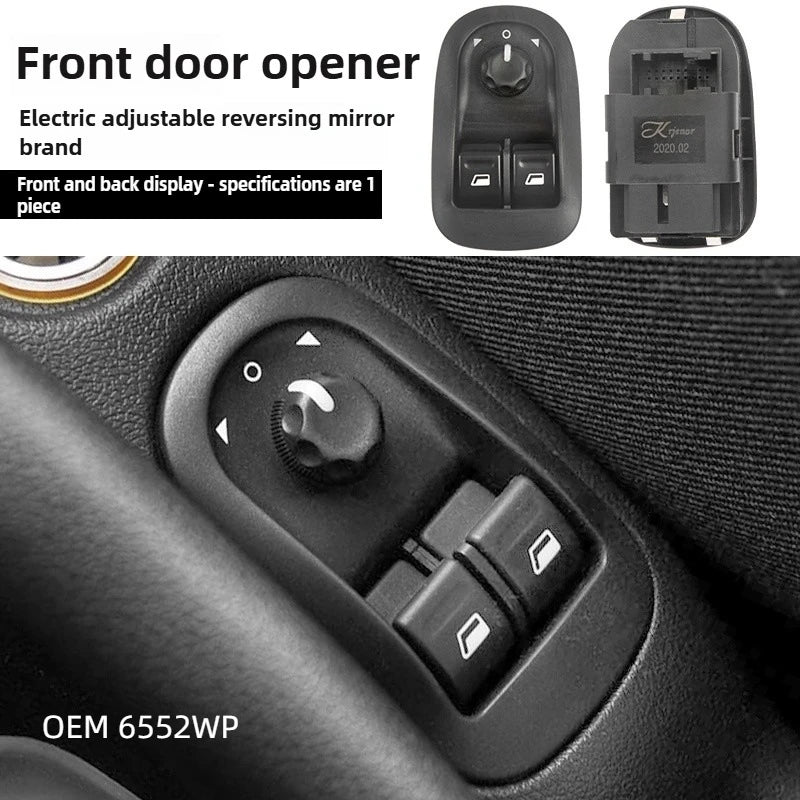 Interrupteur de lève-vitre électrique principal pour Peugeot 206 206CC 206SW 306 206