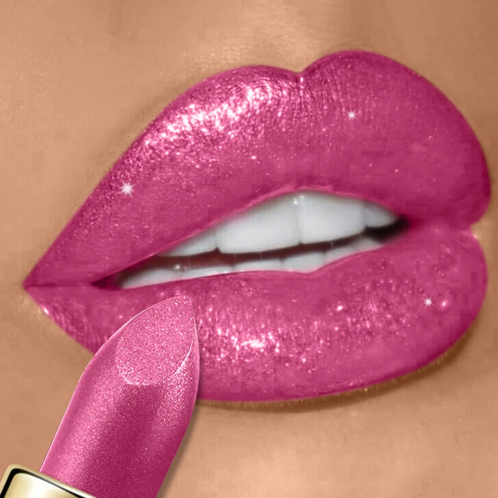 Rouge à lèvres brillant et hautement pigmenté, résistant aux taches, longue tenue, waterproof