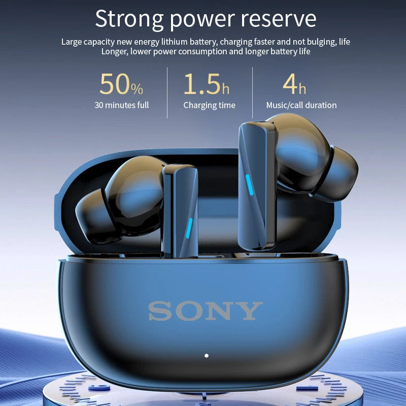Écouteurs intra-auriculaires Bluetooth Sony Mate 50 d'origine, sans fil, stéréo, avec micro et commandes tactiles. Réduction de bruit active. Casque Hi-Fi pour le sport.