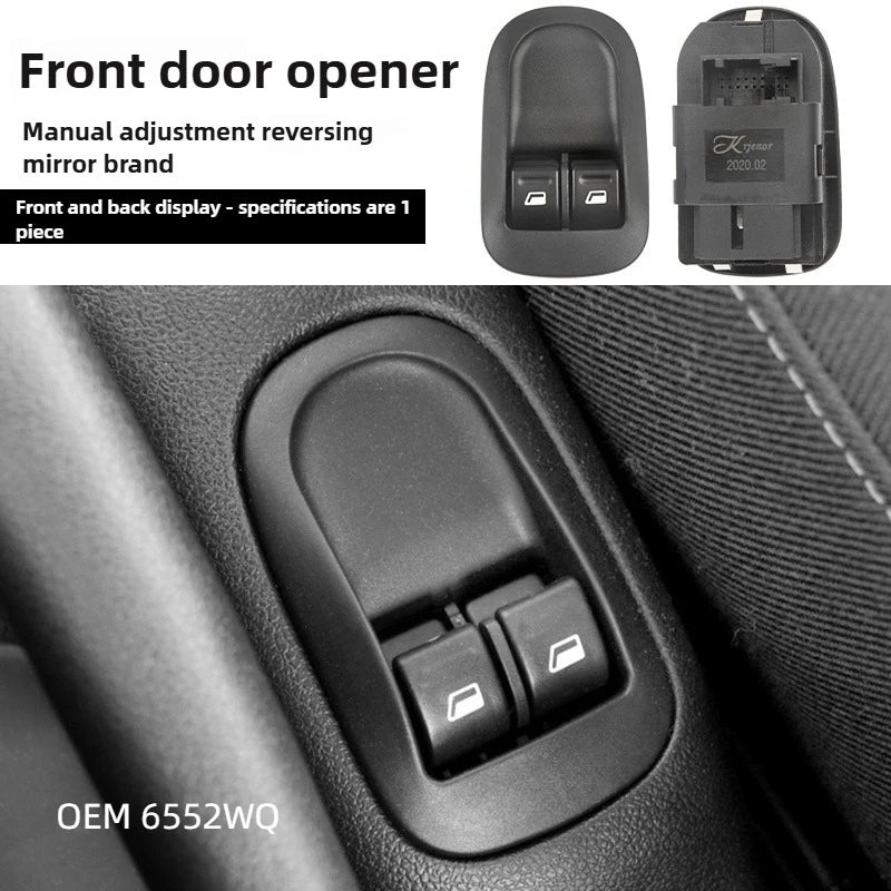 Interrupteur de lève-vitre électrique principal pour Peugeot 206 206CC 206SW 306 206