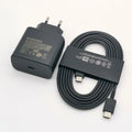 Chargeur Samsung 45 W à charge ultra rapide, adaptateur de charge rapide de 1,8 m de type C