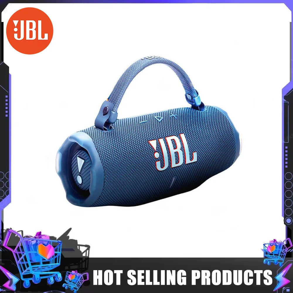 JBL Charge 6 Original‌ Enceinte sans fil étanche avec amplification des basses et tweeter de précision pour un son stéréo portable en extérieur‌
