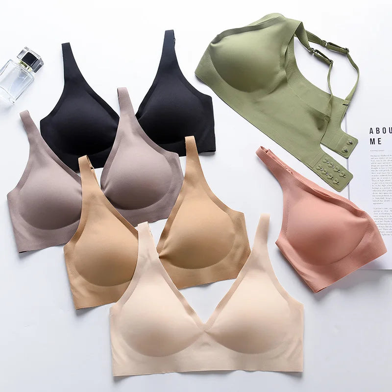Soutien-gorge sexy sans coutures et sans armatures - Soutien-gorge ajustable