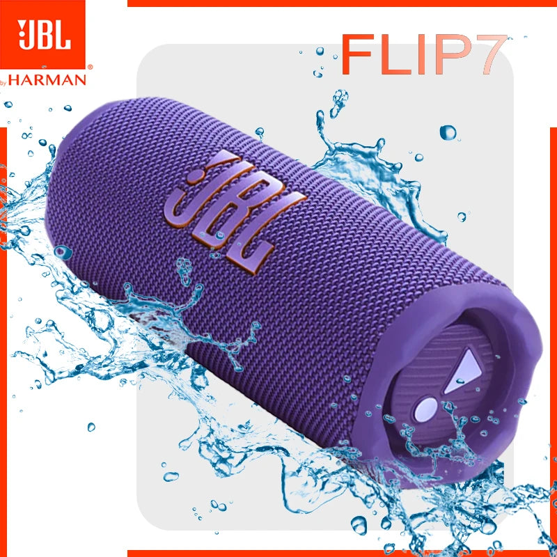 Enceinte Bluetooth sans fil JBL Flip 7 - Robuste, étanche IP68, basses puissantes, son cristallin pour les aventures en plein air