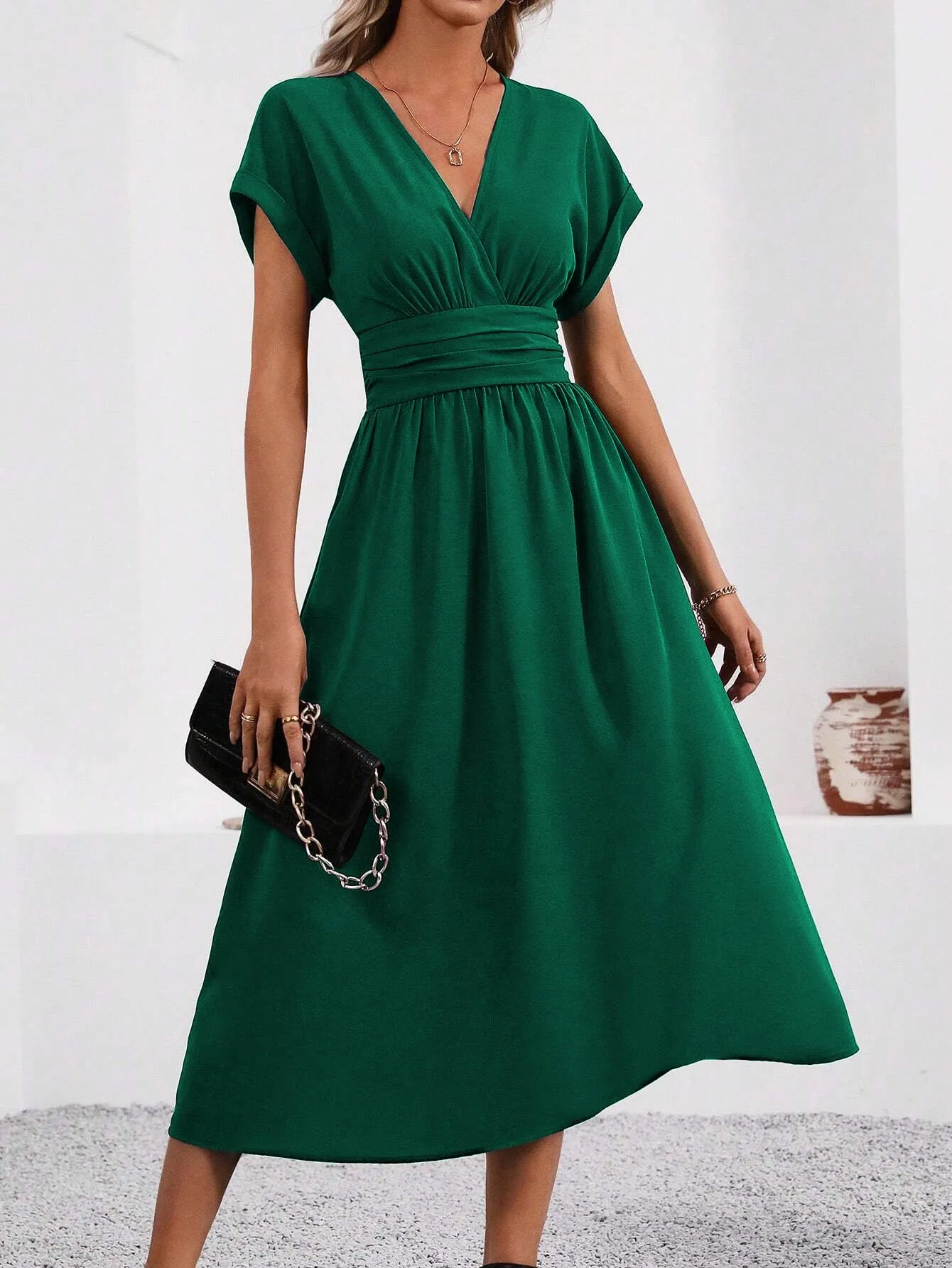 Robe longue maxi fluide et élégante pour femme