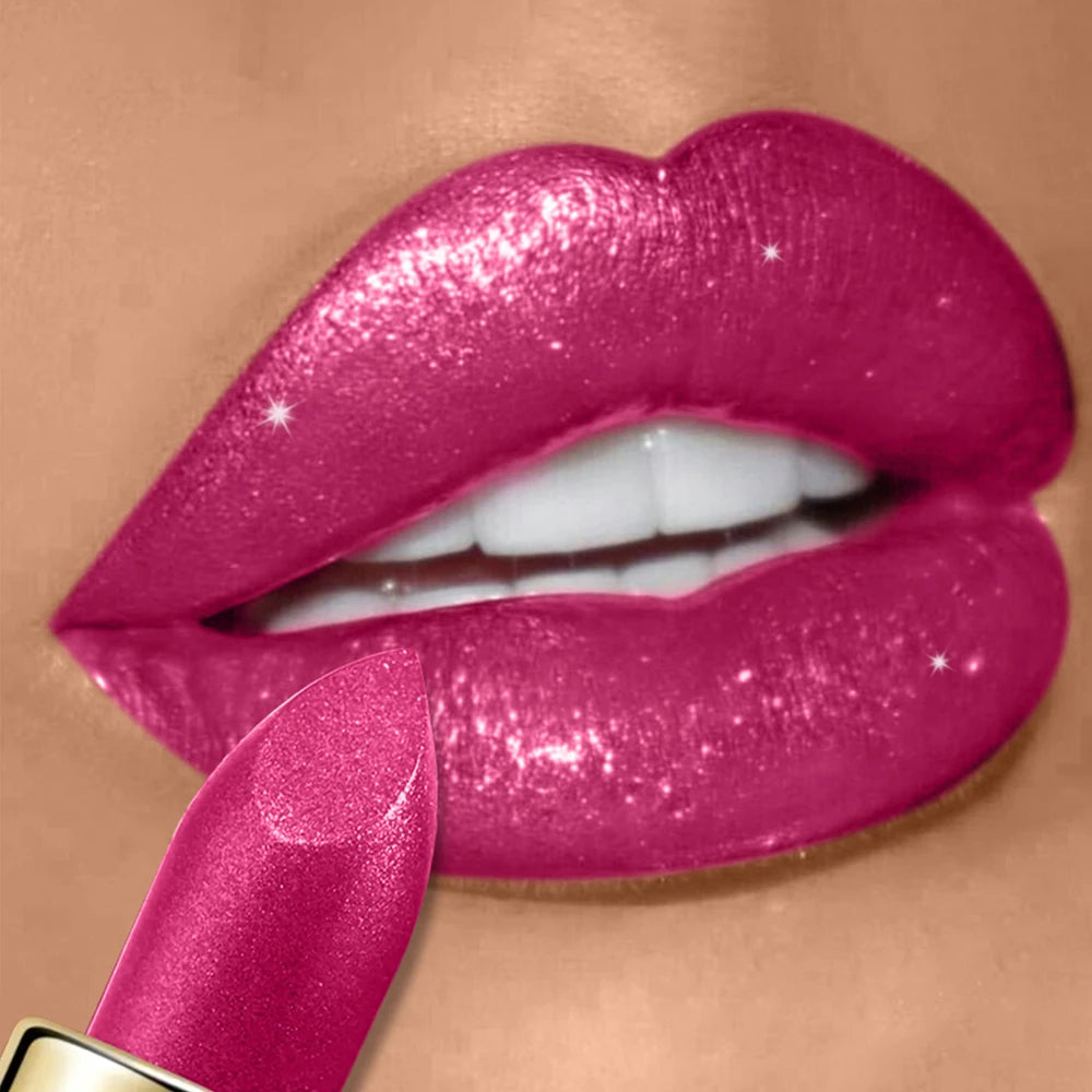 Rouge à lèvres brillant et hautement pigmenté, résistant aux taches, longue tenue, waterproof