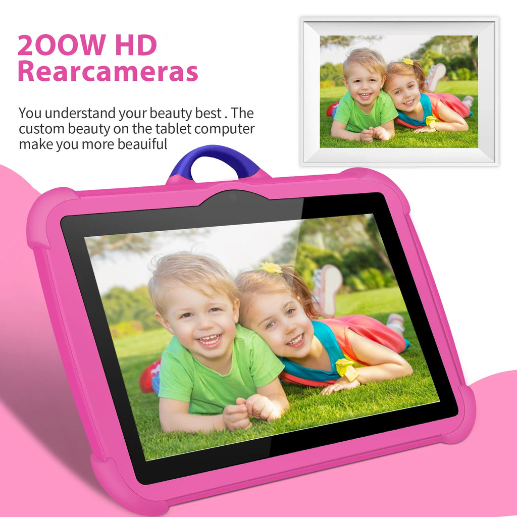Nouvelle tablette 7 pouces 5G WiFi pour enfants - pour l'apprentissage et l'éducation