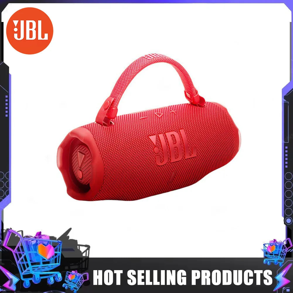JBL Charge 6 Original‌ Enceinte sans fil étanche avec amplification des basses et tweeter de précision pour un son stéréo portable en extérieur‌