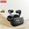 Écouteurs sans fil Lenovo LE208 TWS Bluetooth 6.0 en cuir, stéréo, réduction de bruit ENC, faible latence (38 ms), casque gaming