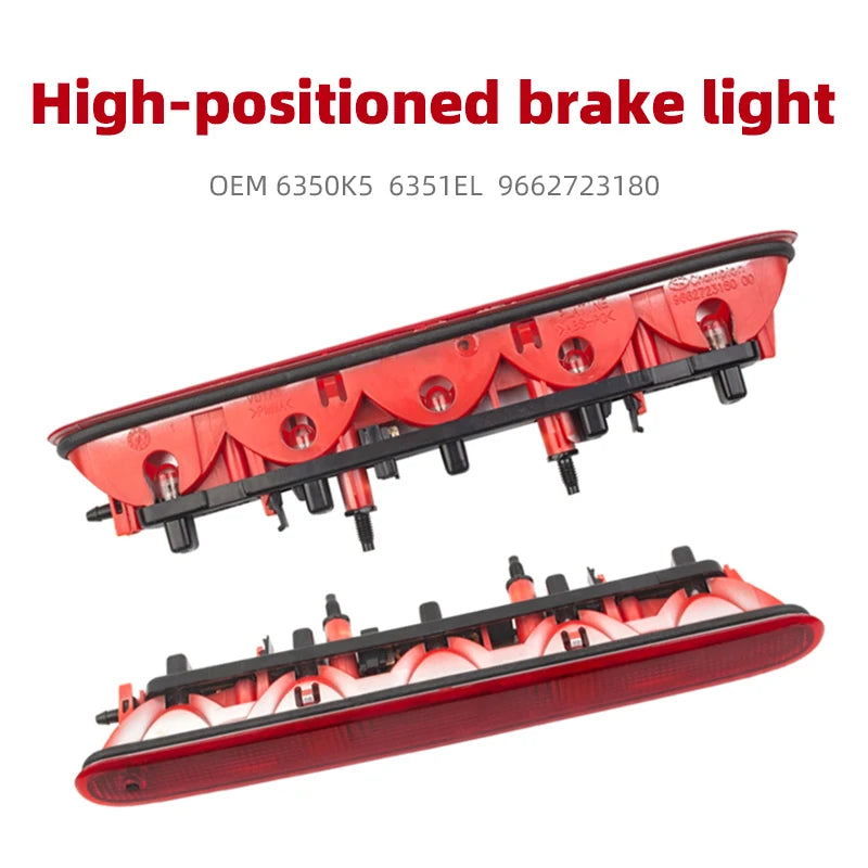 3ème feu stop Feu stop haute pour peugeot 206 et 207