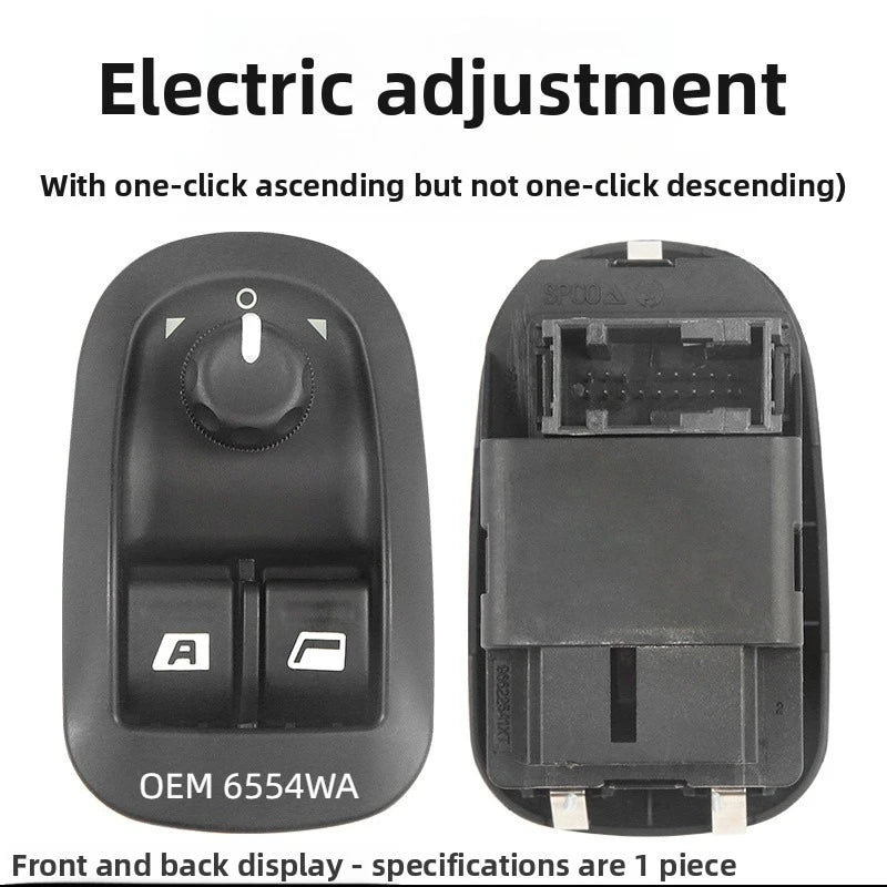 Interrupteur de lève-vitre électrique principal pour Peugeot 206 206CC 206SW 306 206