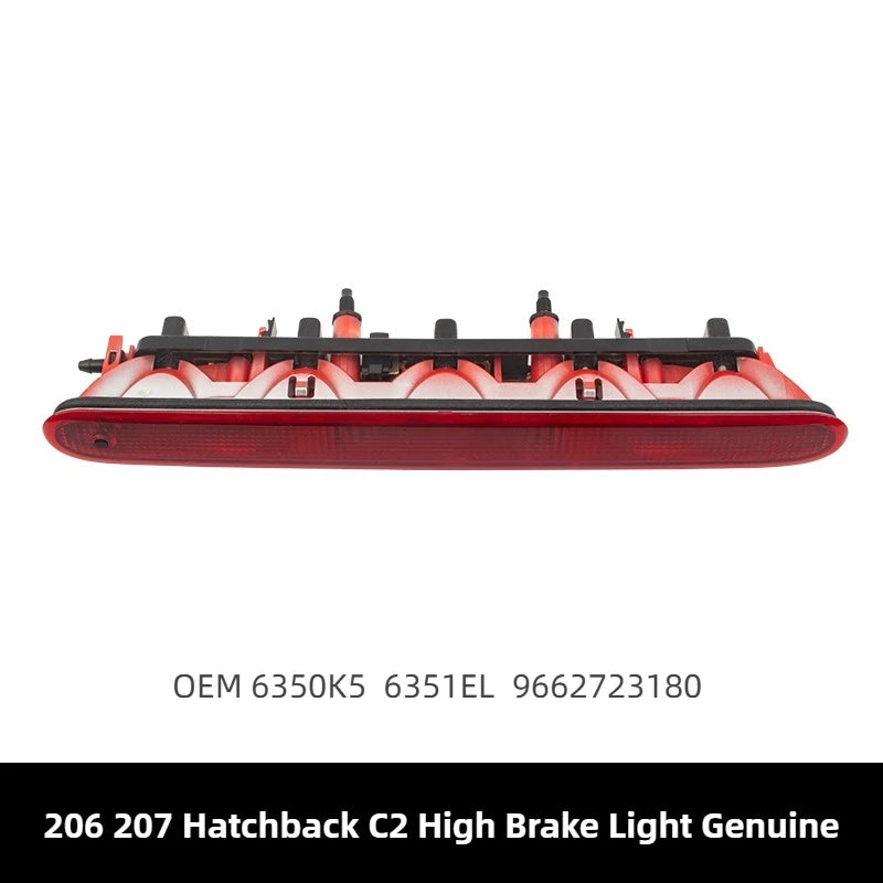 3ème feu stop Feu stop haute pour peugeot 206 et 207