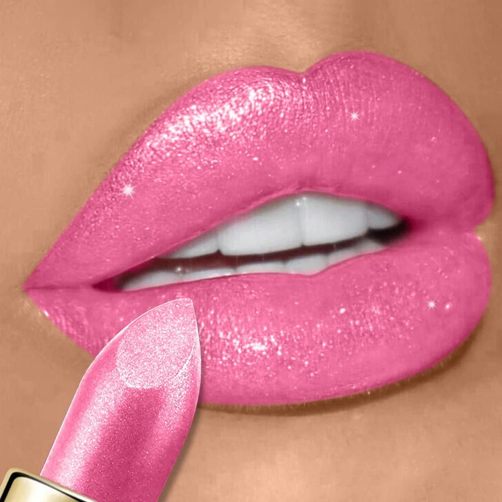 Rouge à lèvres brillant et hautement pigmenté, résistant aux taches, longue tenue, waterproof