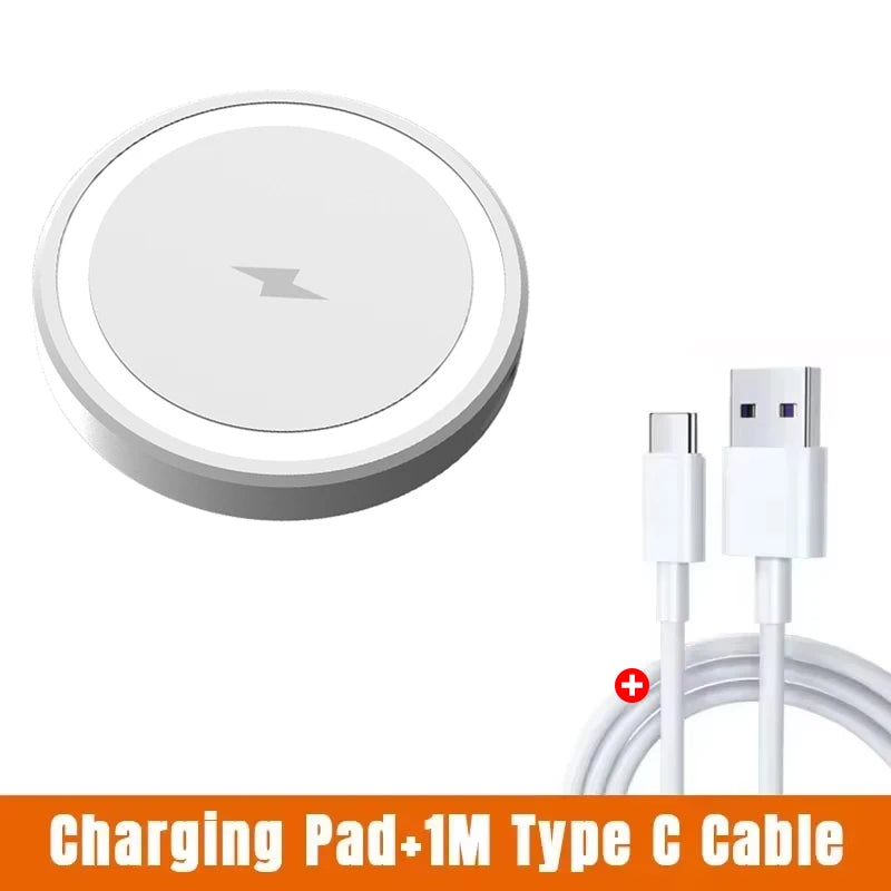 Chargeur magnétique sans fil 200 W pour iPhone  et AirPods - Station de charge rapide magnétique