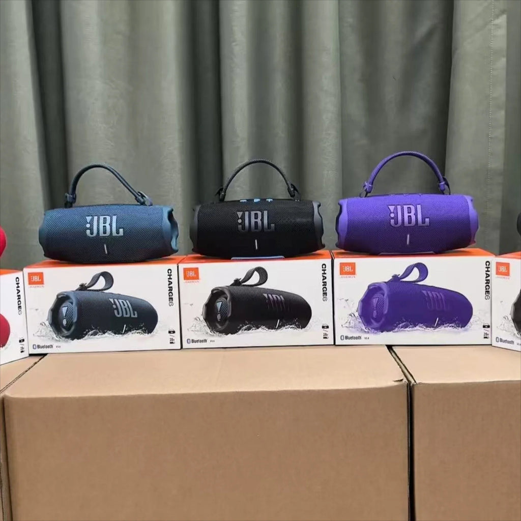 JBL Charge 6 Original‌ Enceinte sans fil étanche avec amplification des basses et tweeter de précision pour un son stéréo portable en extérieur‌