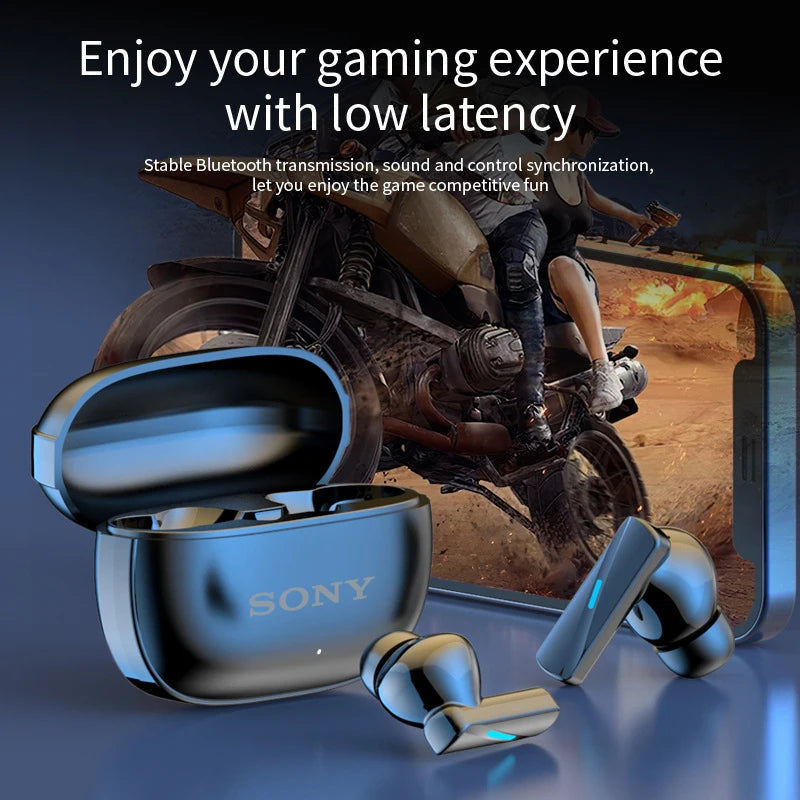 Écouteurs intra-auriculaires Bluetooth Sony Mate 50 d'origine, sans fil, stéréo, avec micro et commandes tactiles. Réduction de bruit active. Casque Hi-Fi pour le sport.