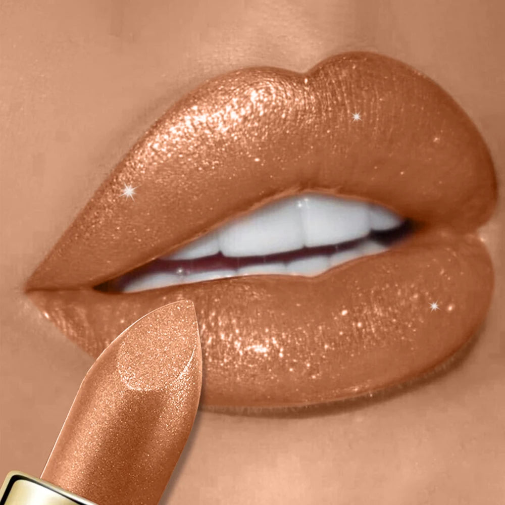 Rouge à lèvres brillant et hautement pigmenté, résistant aux taches, longue tenue, waterproof