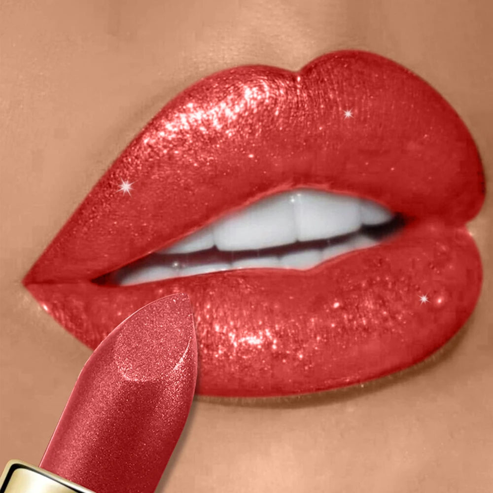 Rouge à lèvres brillant et hautement pigmenté, résistant aux taches, longue tenue, waterproof