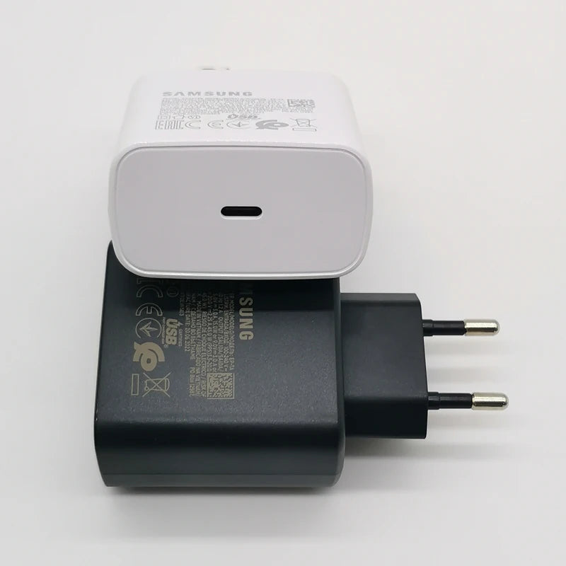 Chargeur Samsung 45 W à charge ultra rapide, adaptateur de charge rapide de 1,8 m de type C