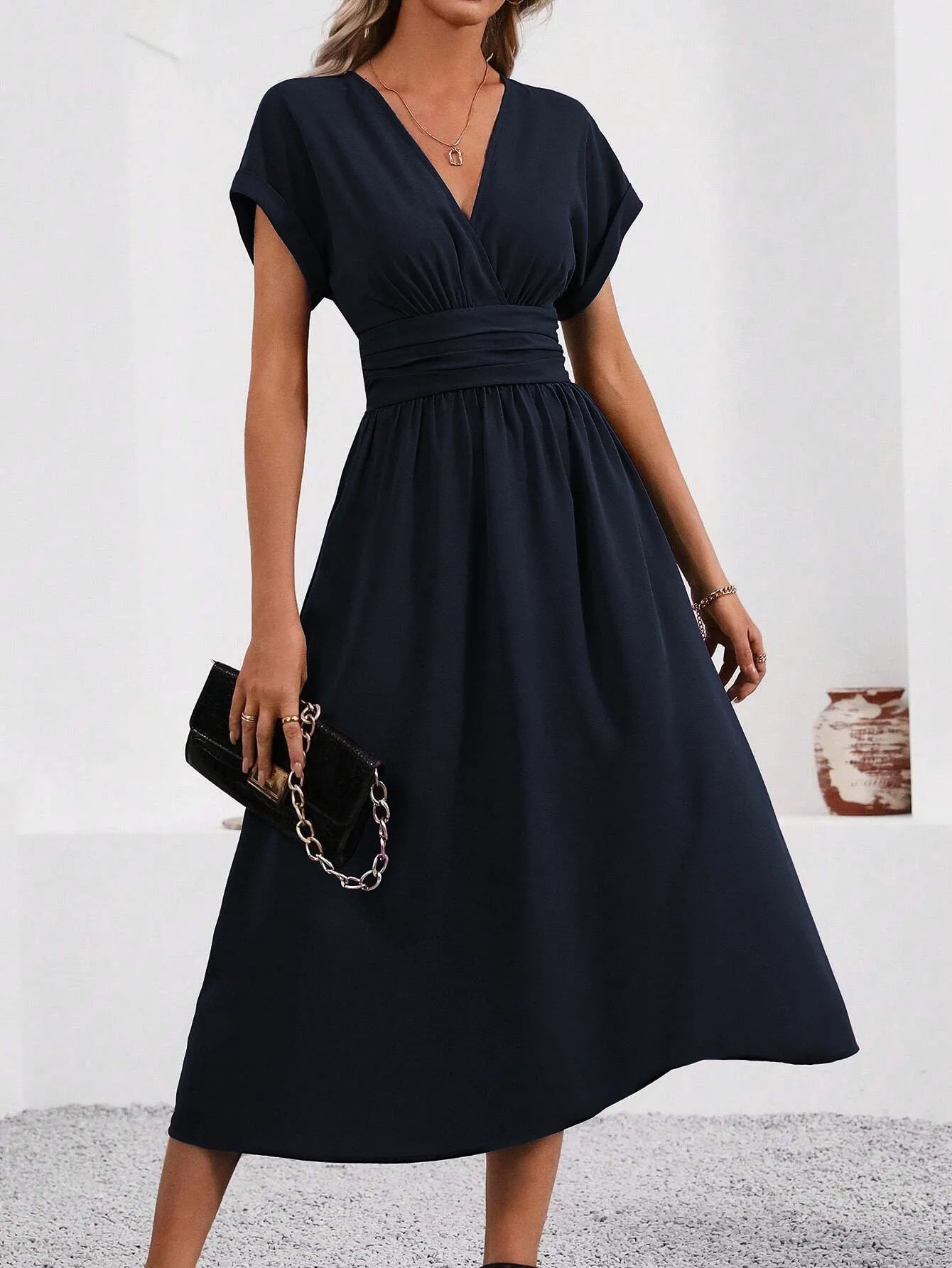Robe longue maxi fluide et élégante pour femme