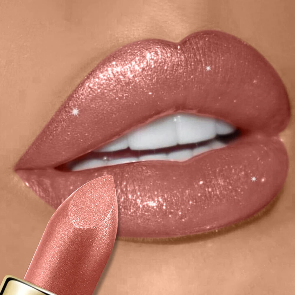 Rouge à lèvres brillant et hautement pigmenté, résistant aux taches, longue tenue, waterproof