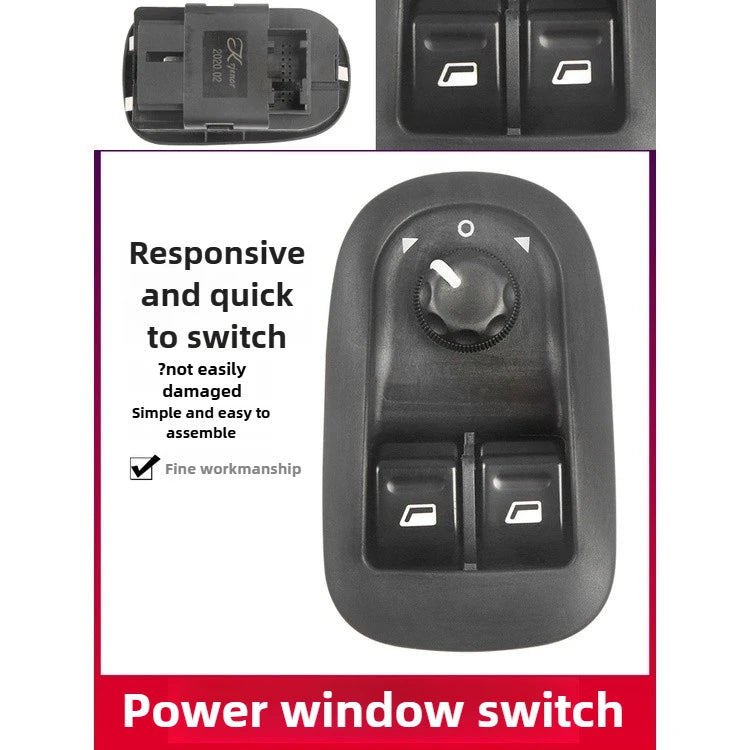 Interrupteur de lève-vitre électrique principal pour Peugeot 206 206CC 206SW 306 206