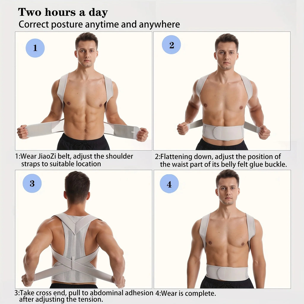 Correcteur de posture unisexe ajustable