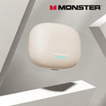 Écouteurs sans fil Monster MQT52 Bluetooth 5.4 : longue autonomie, son stéréo Hi-Fi, double mode et micro intégré.