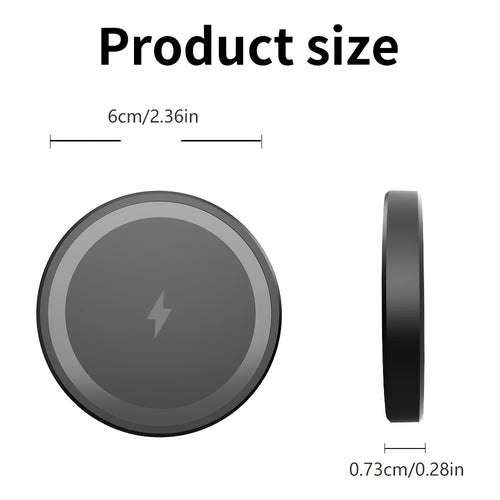 Chargeur magnétique sans fil 200 W pour iPhone  et AirPods - Station de charge rapide magnétique