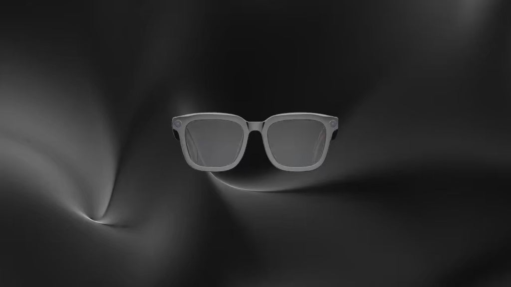 Lunettes intelligentes Lenovo AI : traduction IA, caméra HD 8 MP, prise de vue 4K, appels Bluetooth, enregistrement musical